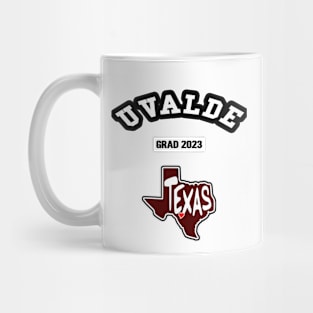 🤠 Uvalde Texas Strong, Graduating 2023, Texas Map, School Spirit Mug